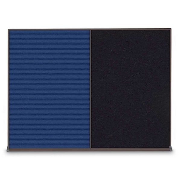 Triple Door Radius Corkboard, 72"X36", S